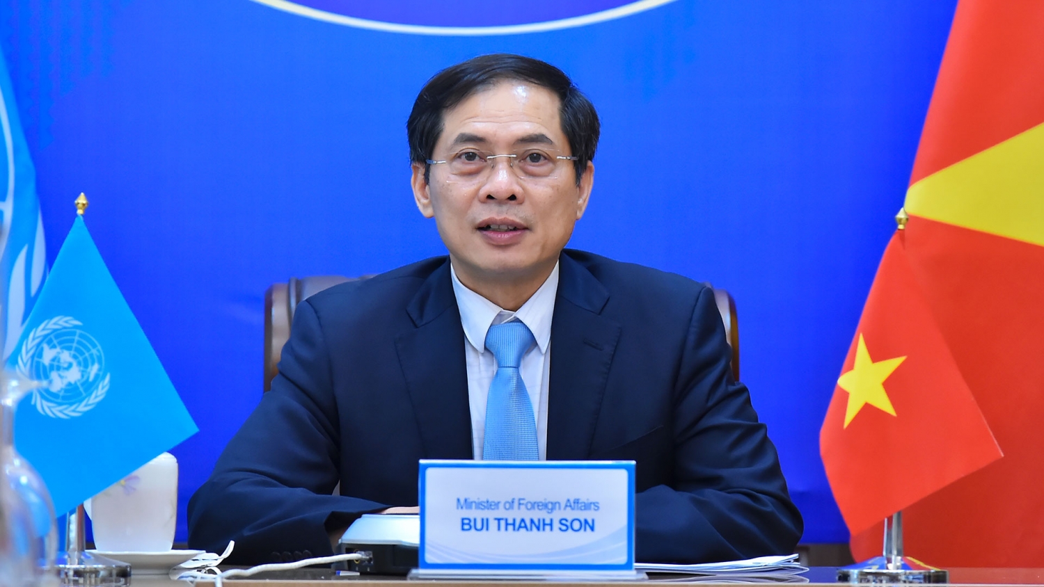 Bộ trưởng Ngoại giao Bùi Thanh Sơn hội đàm trực tuyến với Phó Tổng thư ký LHQ kiêm Thư ký điều hành ESCAP