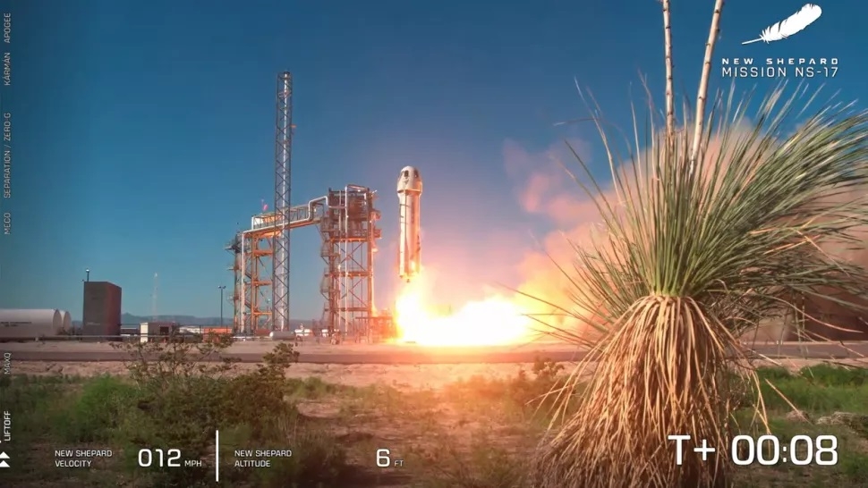 Blue Origin phóng thành công tàu thử nghiệm khoa học để đổ bộ lên mặt trăng
