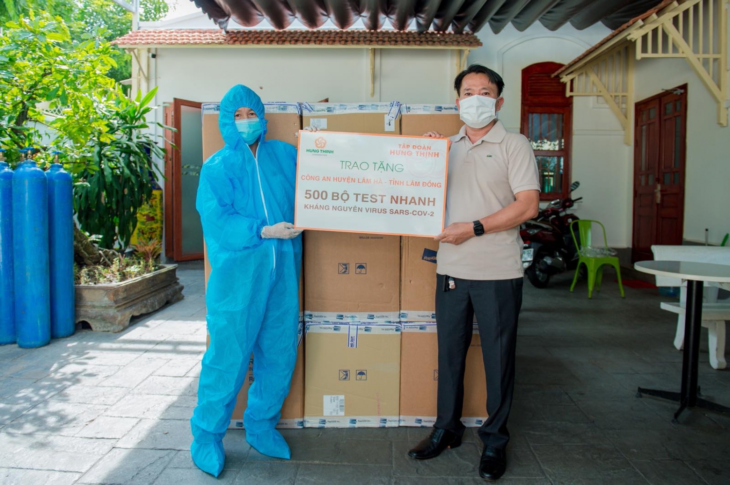 Tập đoàn Hưng Thịnh tiếp tục chung sức cùng các tỉnh, thành trong cuộc chiến chống Covid-19