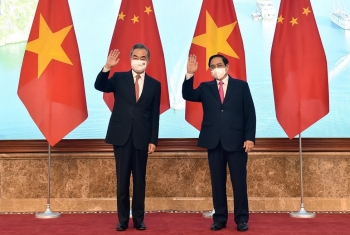 Thủ tướng Phạm Minh Chính tiếp Ủy viên Quốc vụ, Bộ trưởng Ngoại giao Trung Quốc