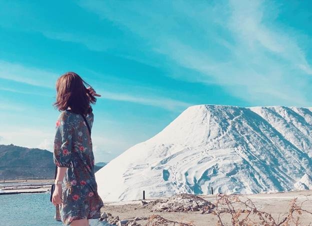 Vẻ đẹp mặn mà của những cánh đồng muối Ninh Thuận Vẻ đẹp mặn mà của những cánh đồng muối Ninh Thuận