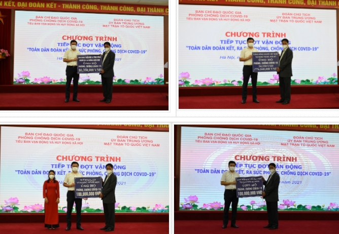 Kiều bào tiếp tục ủng hộ chương trình “Toàn dân đoàn kết, ra sức phòng, chống dịch Covid-19”