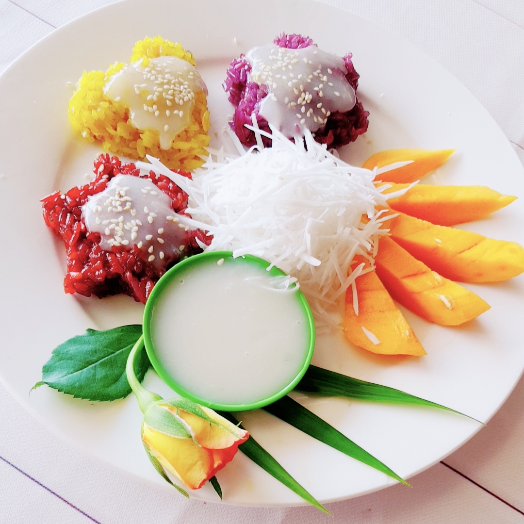 Xôi màu tình yêu chuẩn vị Tây Bắc