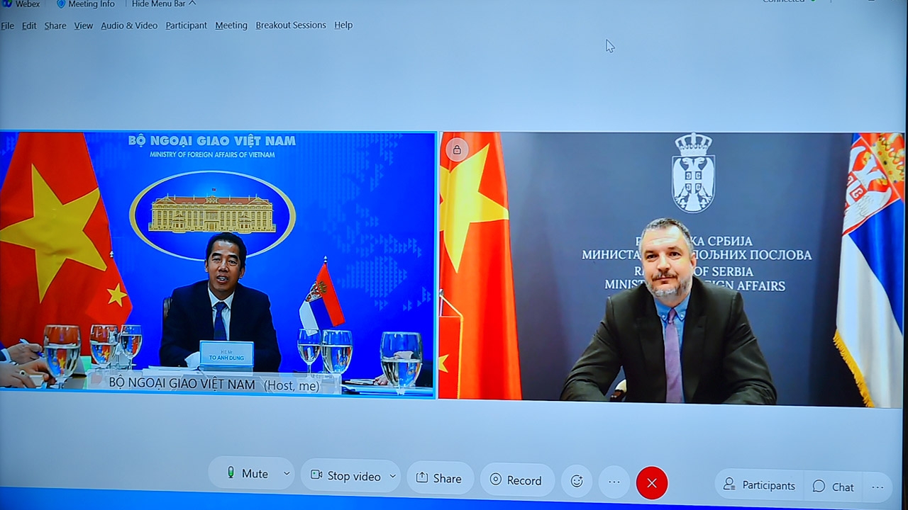 Tham vấn chính trị Việt Nam - Serbia: Trao đổi hợp tác song phương