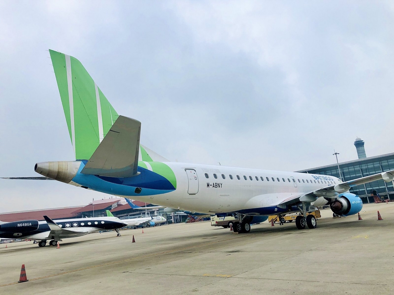 Bamboo Airways tiếp tục đón thêm phản lực Embraer, sẵn sàng tái khai thác đường bay thương mại