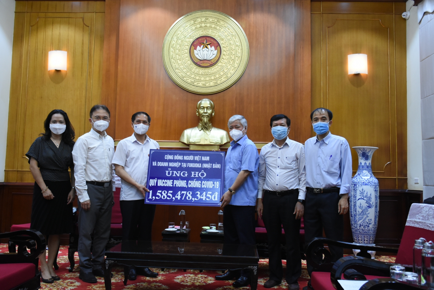 Cộng đồng người Việt Nam ở nước ngoài tiếp tục ủng hộ công tác phòng, chống dịch