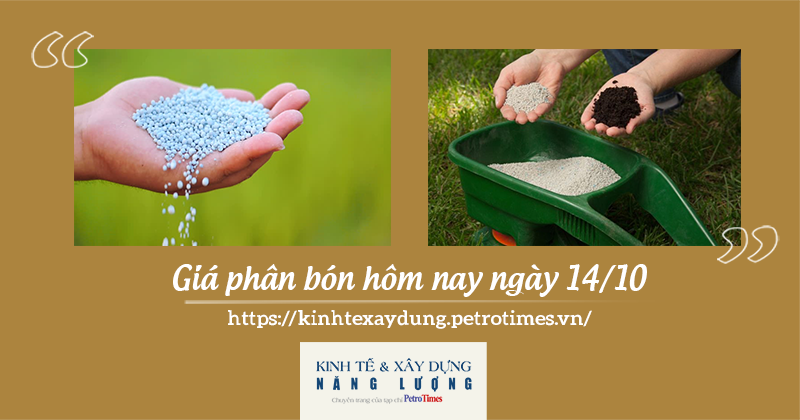 Giá phân bón hôm nay ngày 14/10: Tăng cao nhất 20.000 đồng/kg