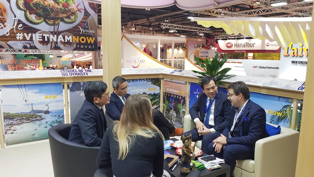 Ấn tượng Du lịch Việt Nam tại Hội chợ du lịch quốc tế WTM London 2019 an tuong du lich viet nam tai hoi cho du lich quoc te wtm london 2019