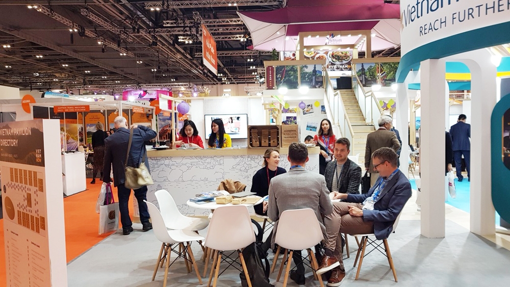 an tuong du lich viet nam tai hoi cho du lich quoc te wtm london 2019