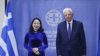 Phó Chủ tịch nước Võ Thị Ánh Xuân hội đàm với Phó Thủ tướng, gặp Tổng Bí thư Đảng Cộng sản Hy Lạp và chủ trì Tọa đàm doanh nghiệp Việt Nam – Hy Lạp