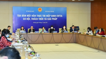 Toạ đàm "Một năm thực thi Hiệp định EVFTA: Cơ hội, thách thức và giải pháp"