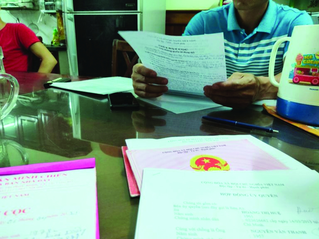 Giới hạn giá trị đặt cọc “mua nhà trên giấy”