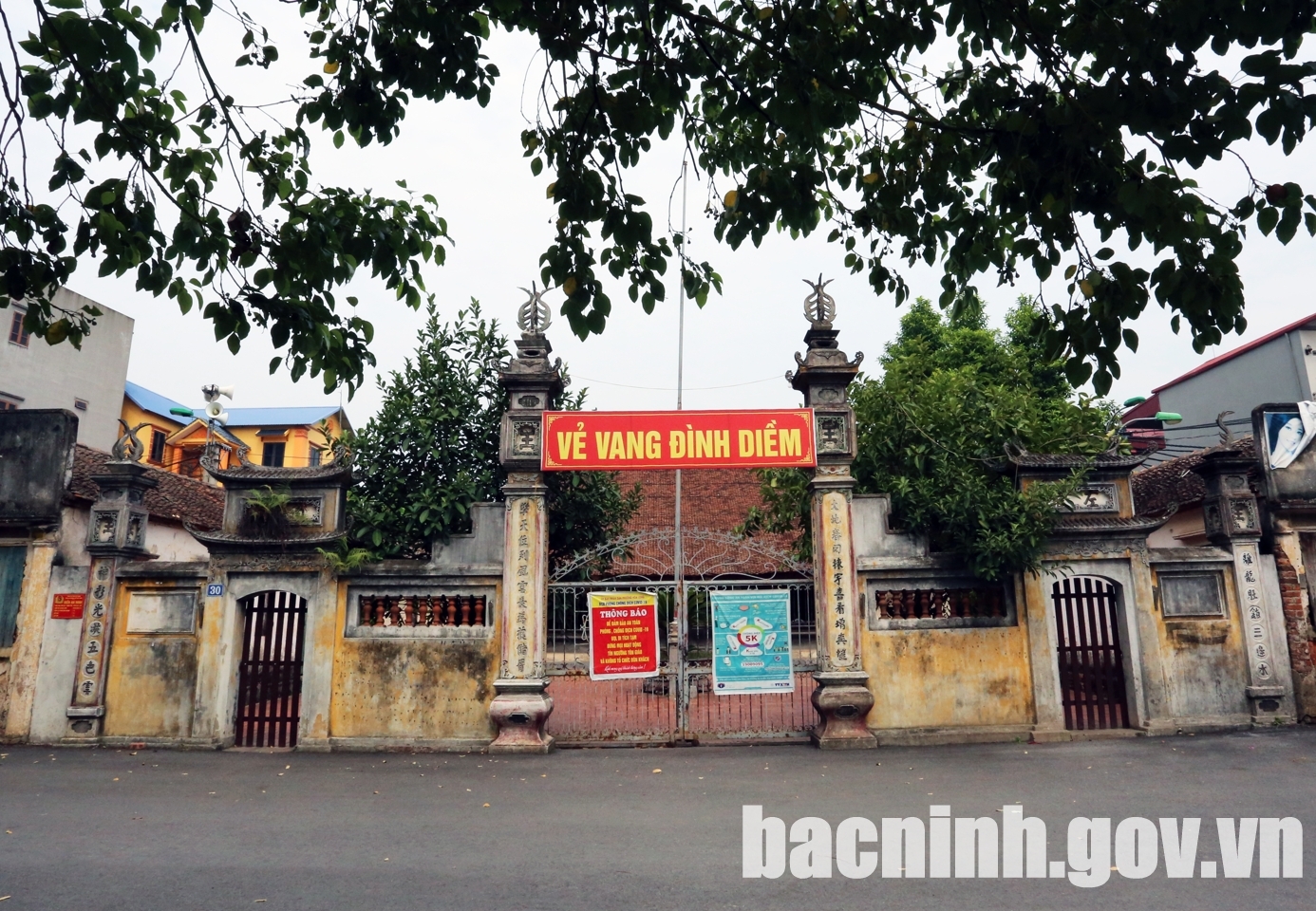 Điểm du lịch làng Diềm - Khám phá cái nôi Quan họ Bắc Ninh Điểm du lịch làng Diềm - Khám phá cái nôi Quan họ Bắc Ninh