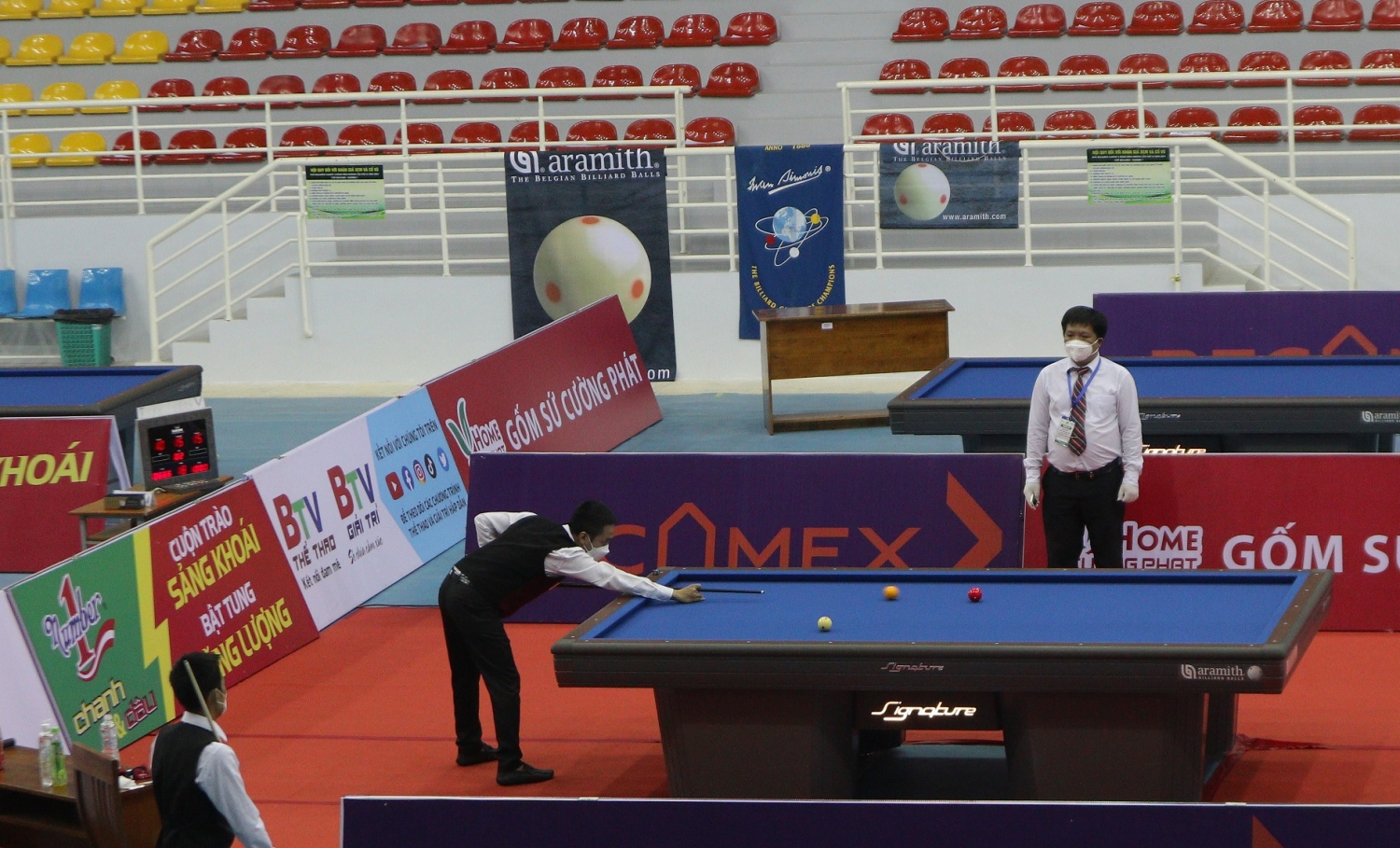 Tân vô địch của giải Billiards Carom 3 băng Bình Dương- Cup Number 1