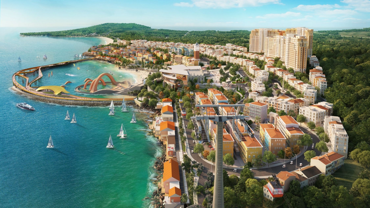 The Sea: Sức hút từ tháp căn hộ sở hữu tầm nhìn đắt giá tại đảo Ngọc