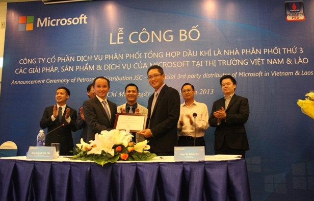 PSD trở thành nhà phân phối Microsoft tại Việt Nam và Lào