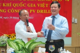 Đoàn công tác PVN làm việc tại PV Drilling