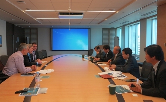 Tổng giám đốc Petrovietnam làm việc với lãnh đạo Tập đoàn Talisman