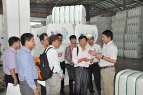 Hội Xúc tác và Hấp phụ làm việc tại Nhà máy Xơ sợi Polyester Đình Vũ