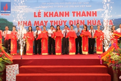Khánh thành Nhà máy Thủy điện Hủa Na