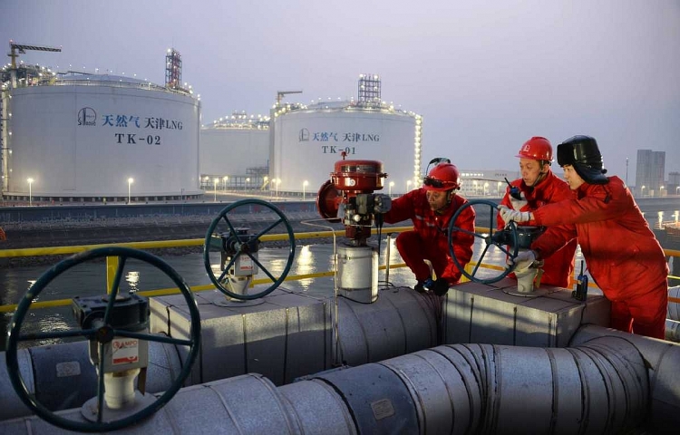 Trung Quốc: Sản lượng khí đốt tự nhiên tăng 8,2% trong năm 2021