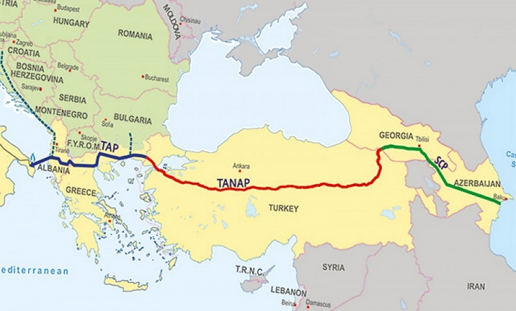 eu moi turkmenistan tham gia hanh lang khi dot phia nam