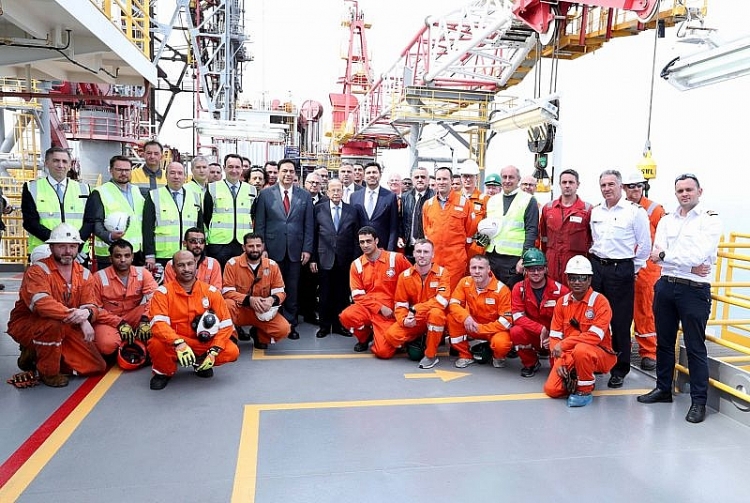 Lebanon triển khai hoạt động thăm dò dầu khí đầu tiên tại Địa Trung Hải với Total lebanon trien khai hoat dong tham do dau khi dau tien tai dia trung hai voi total