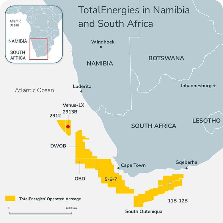 TotalEnergies phát hiện dầu ở ngoài khơi Namibia TotalEnergies phát hiện dầu ở ngoài khơi Namibia