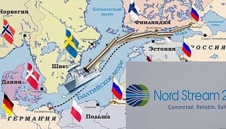 nord stream 2 da di duoc den dau