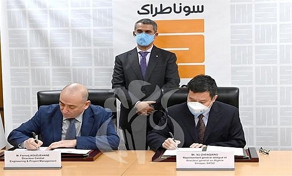 Sonatrach thuê Sinopec lắp đặt bể chứa LNG mới ở Skikda Sonatrach thuê Sinopec lắp đặt bể chứa LNG mới ở Skikda