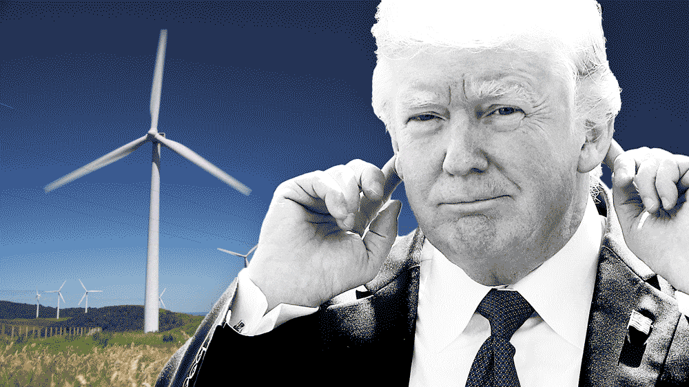 Tuabin gió gây ung thư: Lại một phát biểu gây bão của ông Trump