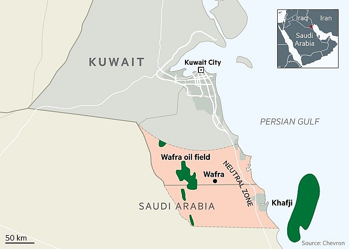 Kuwait nối lại xuất khẩu dầu thô từ các mỏ khai thác chung với Ả Rập Saudi kuwait noi lai xuat khau dau tho tu cac mo khai thac chung voi a rap saudi