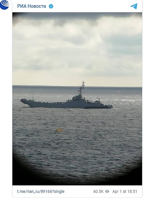 Tàu chiến và máy bay “lạ” chống phá việc xây dựng Nord Stream 2 Tàu chiến và máy bay “lạ” chống phá việc xây dựng Nord Stream 2