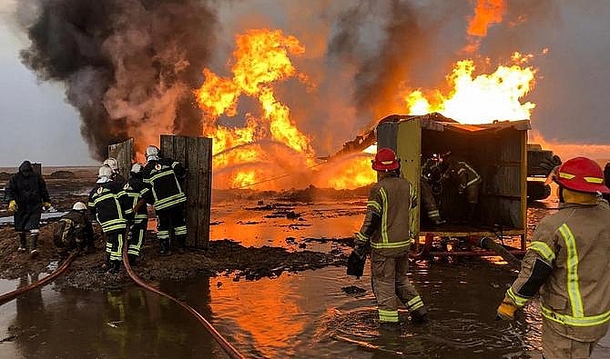 Khủng bố tấn công giếng dầu ở Iraq, một cảnh sát thiệt mạng