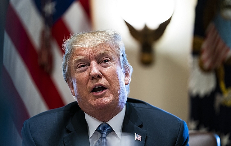 ong trump gia han trung phat voi trieu tien