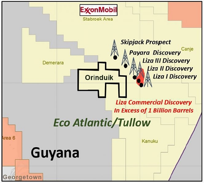 Tullow Oil phát hiện mỏ dầu quan trọng ngoài khơi Guyana tullow oil phat hien mo dau quan trong ngoai khoi guyana