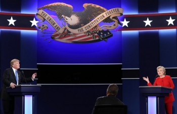 84 triệu người xem tranh luận Trump-Clinton