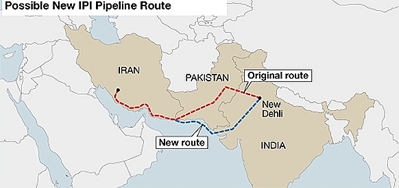 nga ho tro du an duong ong dan khi iran pakistan an do