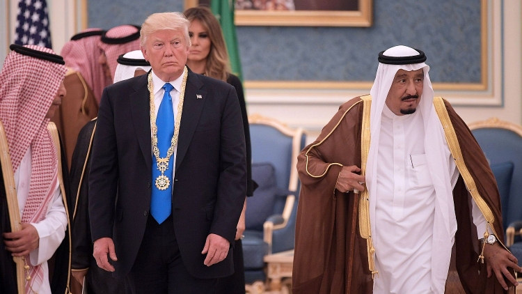 vua saudi arabia thao luan ve dau mo voi tong thong my
