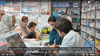 Các biện pháp trừng phạt của Mỹ đe dọa sức khỏe người dân Iran