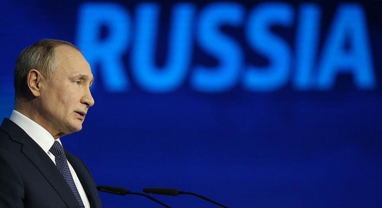 Tổng thống Putin thay đổi hoàn toàn quan điểm về biến đổi khí hậu