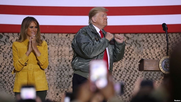 ly do thuc su trong chuyen tham iraq cua tong thong trump