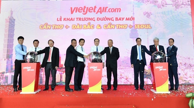vietjet khai truong hai duong bay ket noi can tho voi seoul dai bac