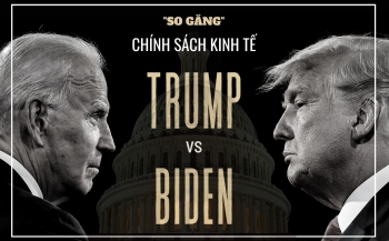 "So găng" chính sách kinh tế của ông Trump và ông Biden