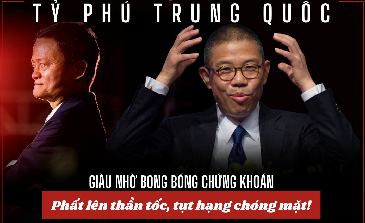 Tỷ phú Trung Quốc phất lên thần tốc, tụt hạng chóng mặt