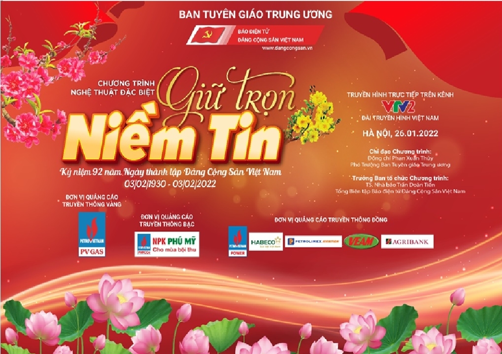 Hân hoan chào đón 92 năm thành lập Đảng