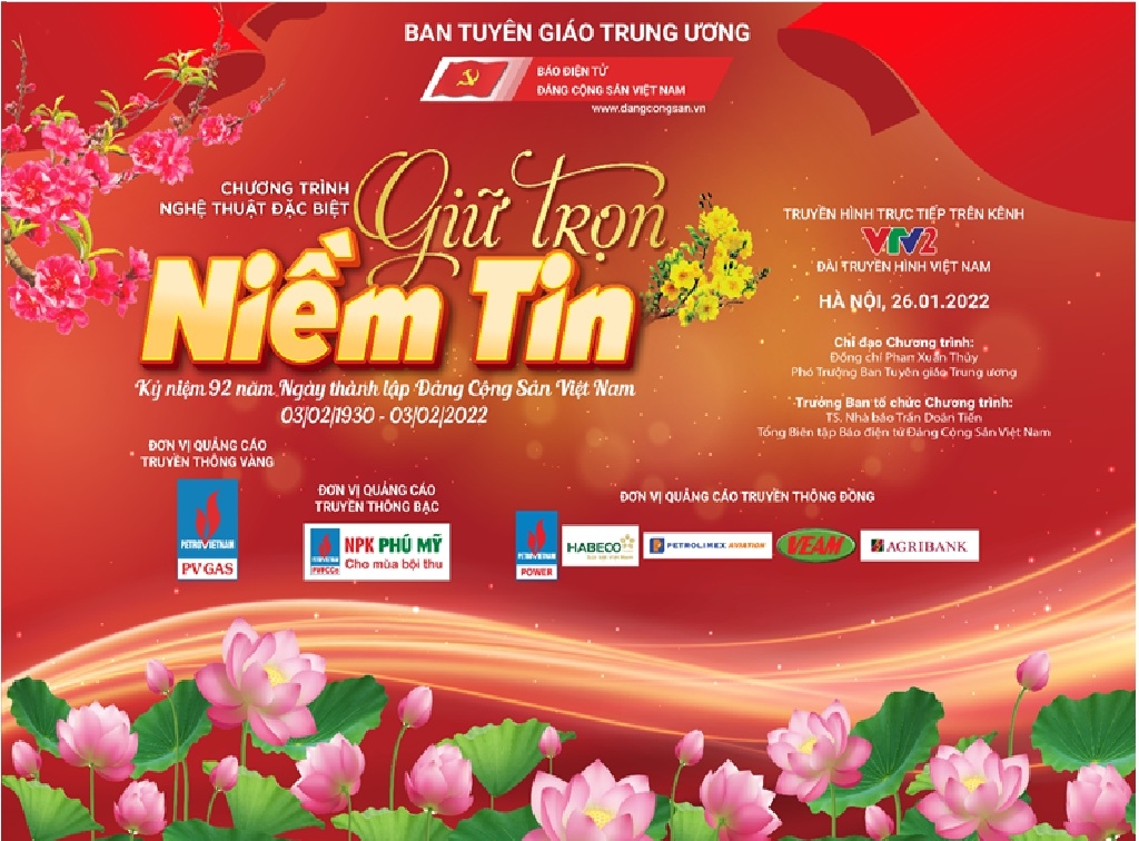 Hân hoan chào đón 92 năm thành lập Đảng