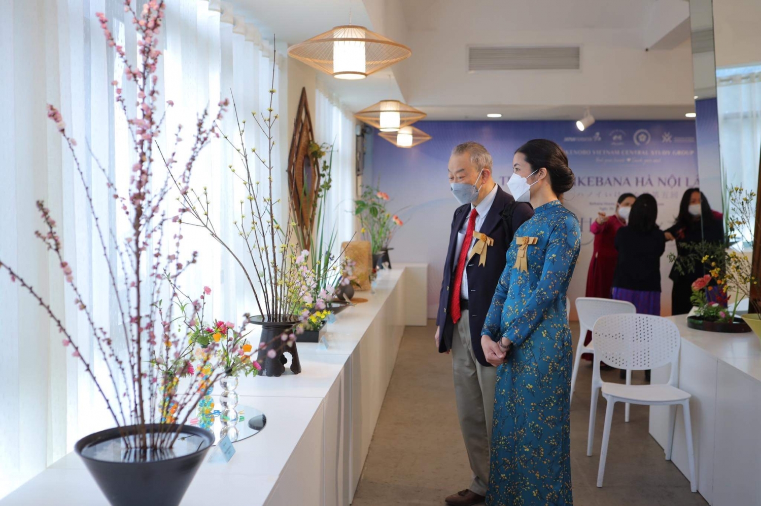 Triển lãm Ikebana Hà Nội lần thứ 5: Vẻ đẹp và sự hài hòa