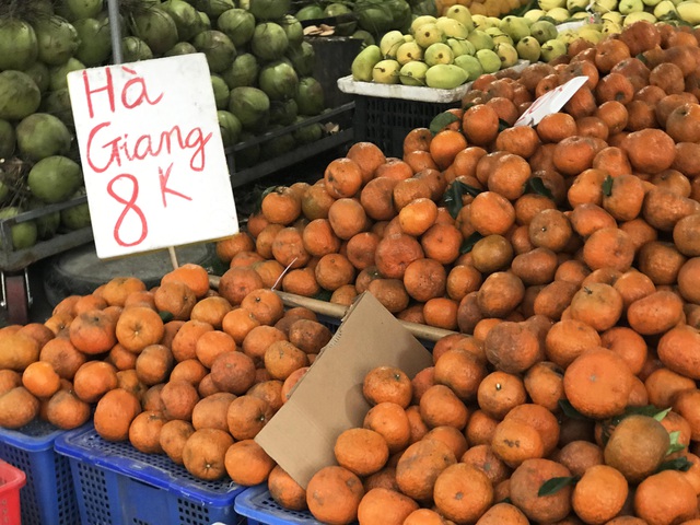 Cam sành đặc sản giá siêu rẻ 8.000 đồng/kg, tiểu thương tiết lộ sự thật - 1