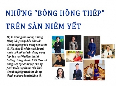 Những "Bông hồng thép" trên sàn niêm yết